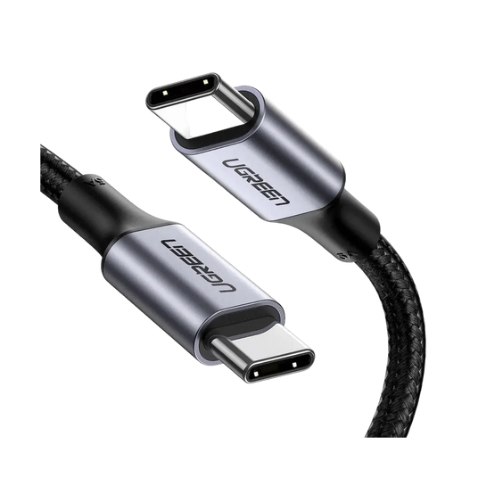 Cable Ugreen USB-C a USB-C Nylon Trenzado 2.0M 100W