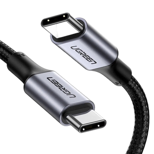 Cable Ugreen USB-C a USB-C Nylon Trenzado 2.0M 100W