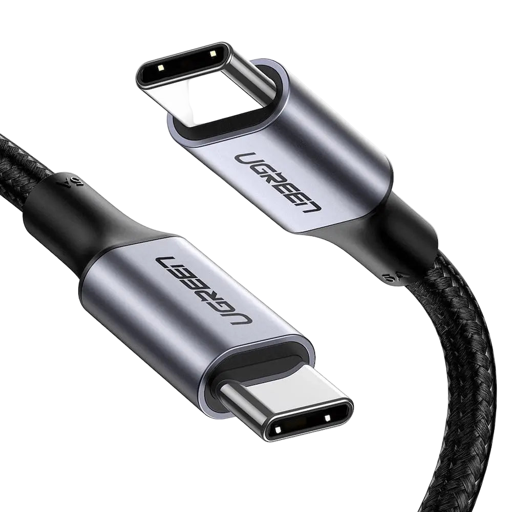 Cable Ugreen USB-C a USB-C Nylon Trenzado 2.0M 100W